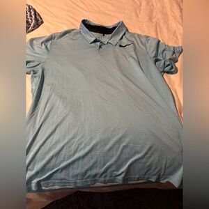 Nike Men's Sky Blue Polo Shirt